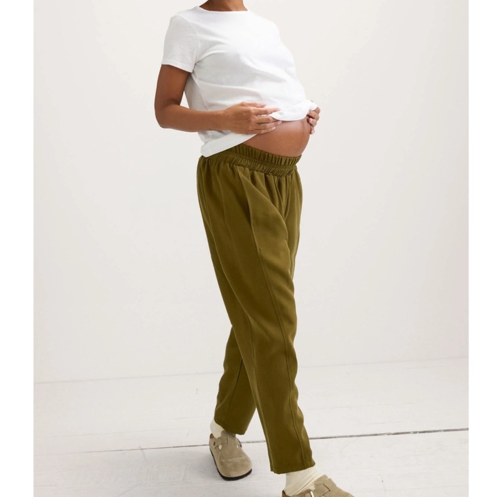 EUC Hatch Asher Pant Olive Maternity Pants size 2